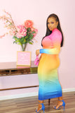 She's Everything Multi Ombre Dress